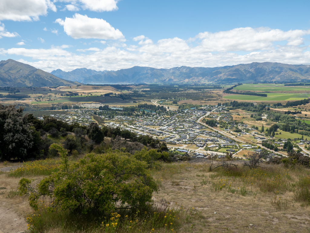 Blick von Mt. Iron auf Albert Town