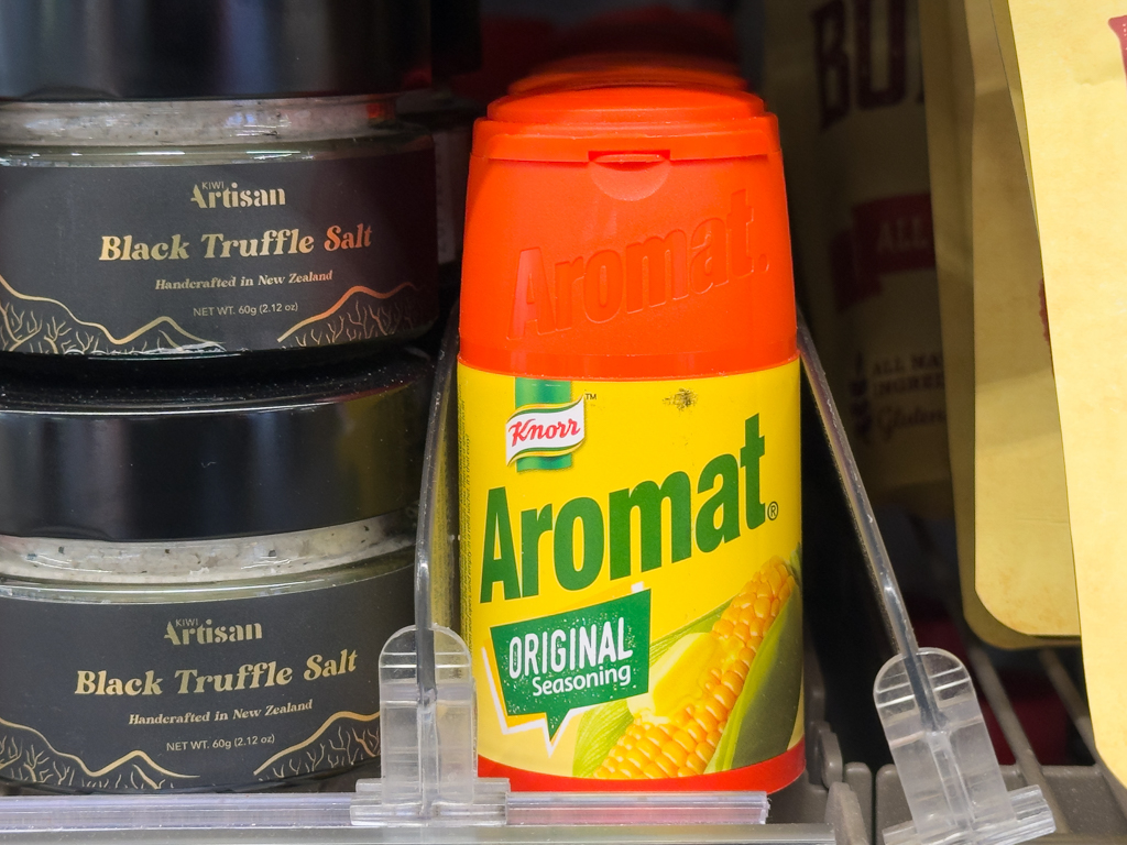 Oha! Aromat im Supermarkt. Suppi :-)