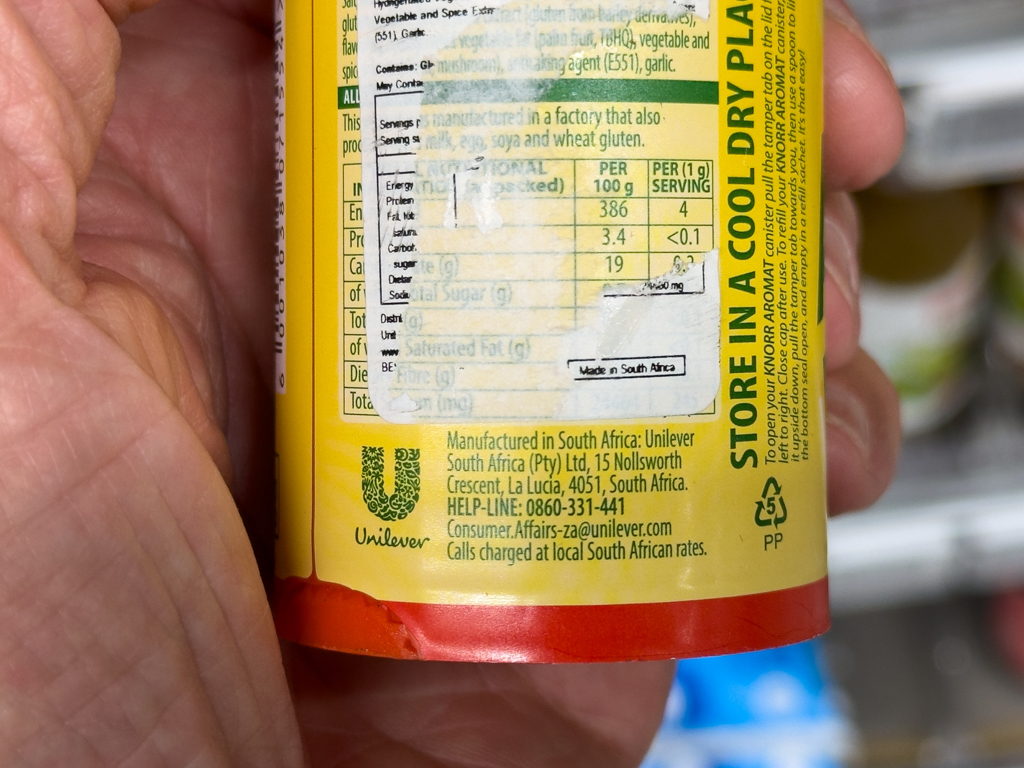 Doch oh weh, wo kommst her? SÜDAFRIKA...