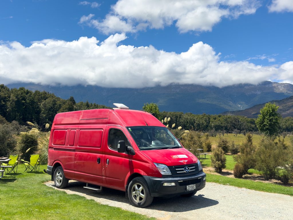 Unser Stellplatz im kleinen Lake Sylvan Campground