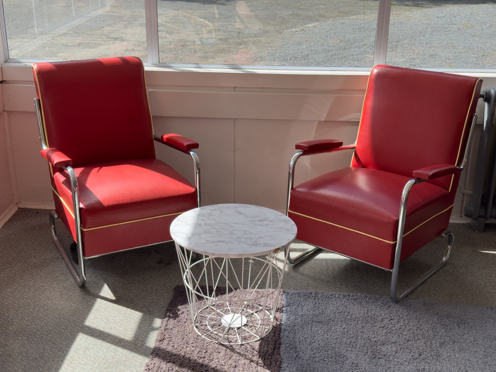 Super! 50er-Jahre Möbel in der Lounge