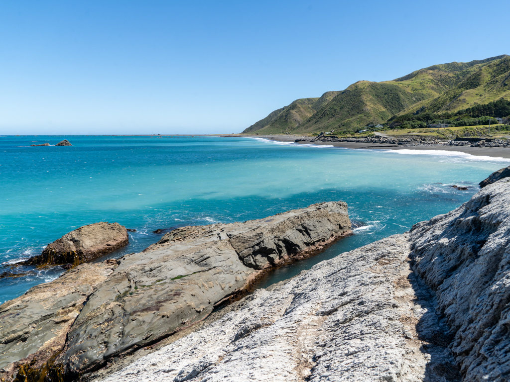 Wasserfarbenspiele in der Palliser Bay