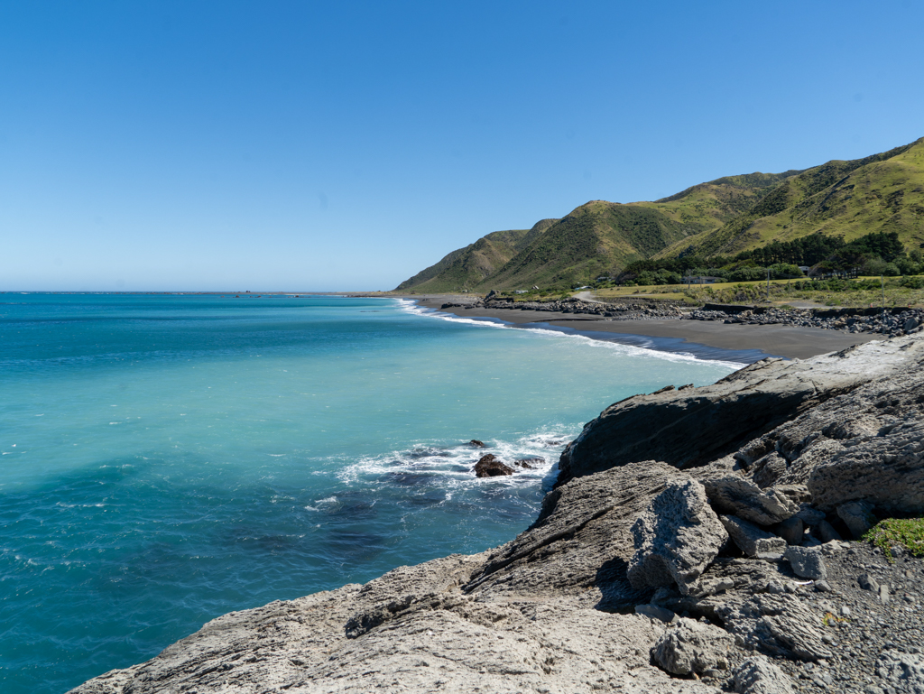 Wasserfarbenspiele in der Palliser Bay