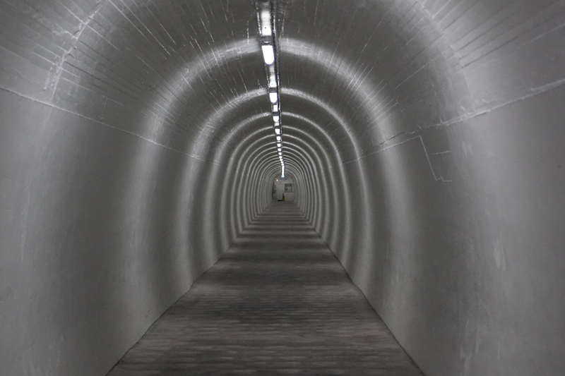 Tunnel zum Mo vor dem Durie Hill Elevator