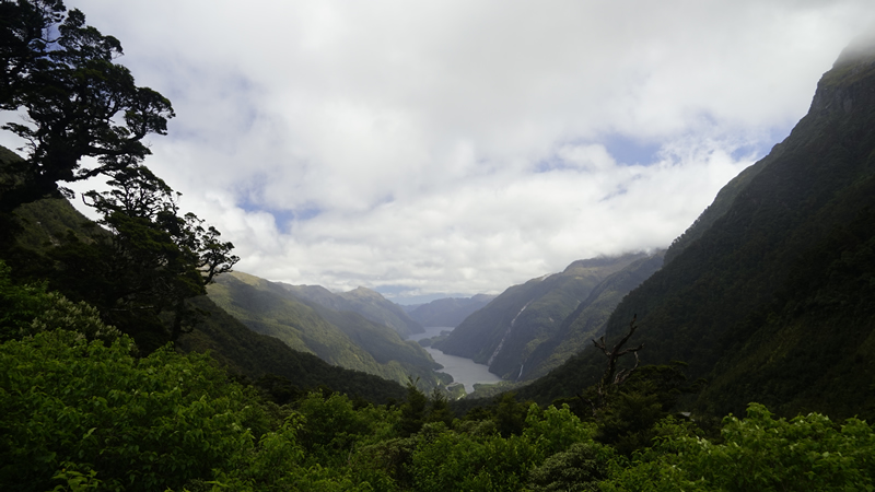 Doubtful Sound, first climpse