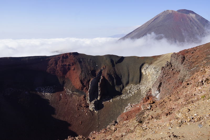 Mt. Ngauruhoe und Red Crater