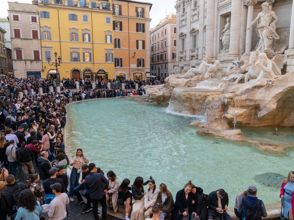 Trevi Brunnen, Rom