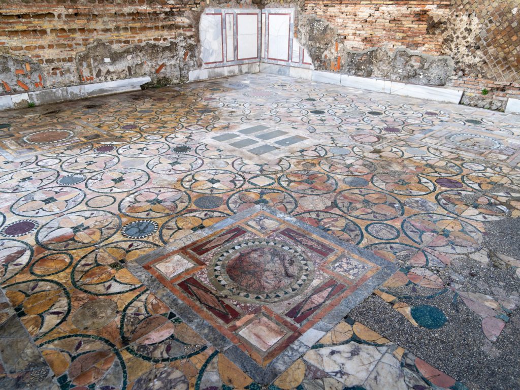 Mosaik, Ostia, Rom