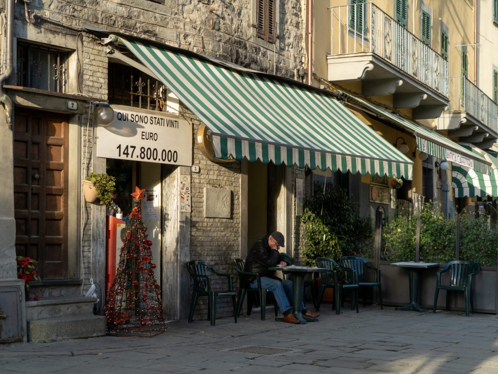 Lottogewinn seinerzeit in Bagnone
