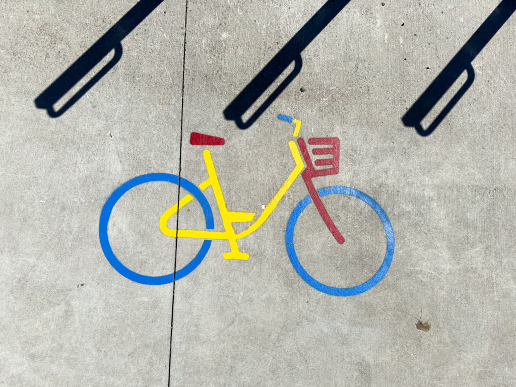 Fahrradständer für Google Fahrräder