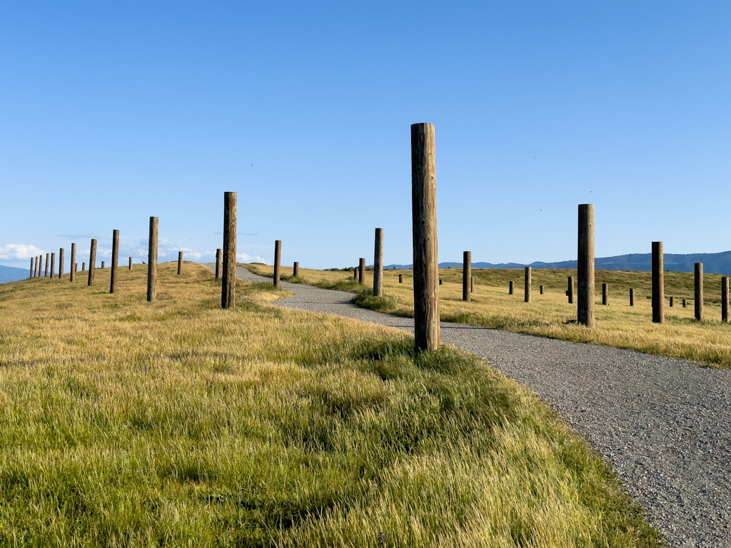 Kunstinstallation, Baylands Nature Preserve, Byxbee Park, Palo Alto