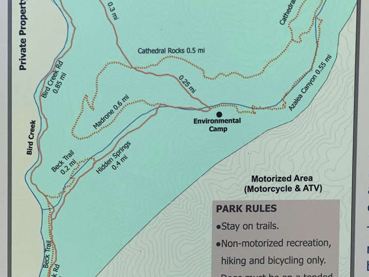 Wanderung, Hollister Hills