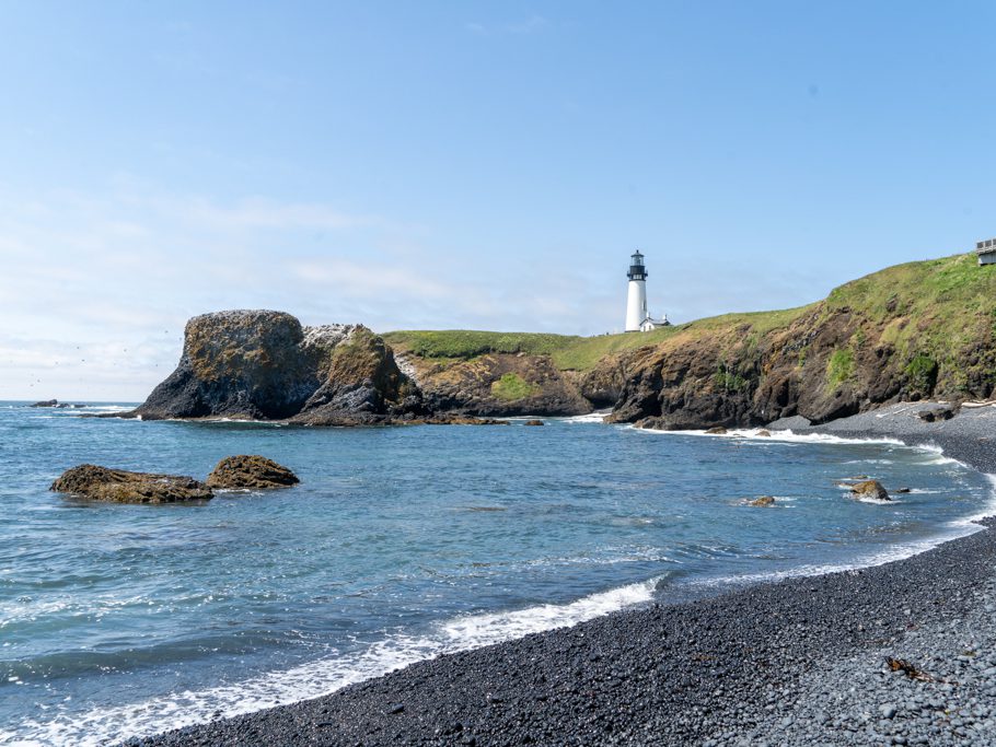 Leuchtturm auf dem Yaquina Head - Outstanding Natural Area