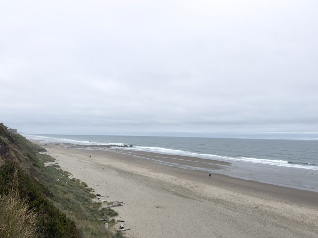 Beach bei Lincoln City, Oregon Coast