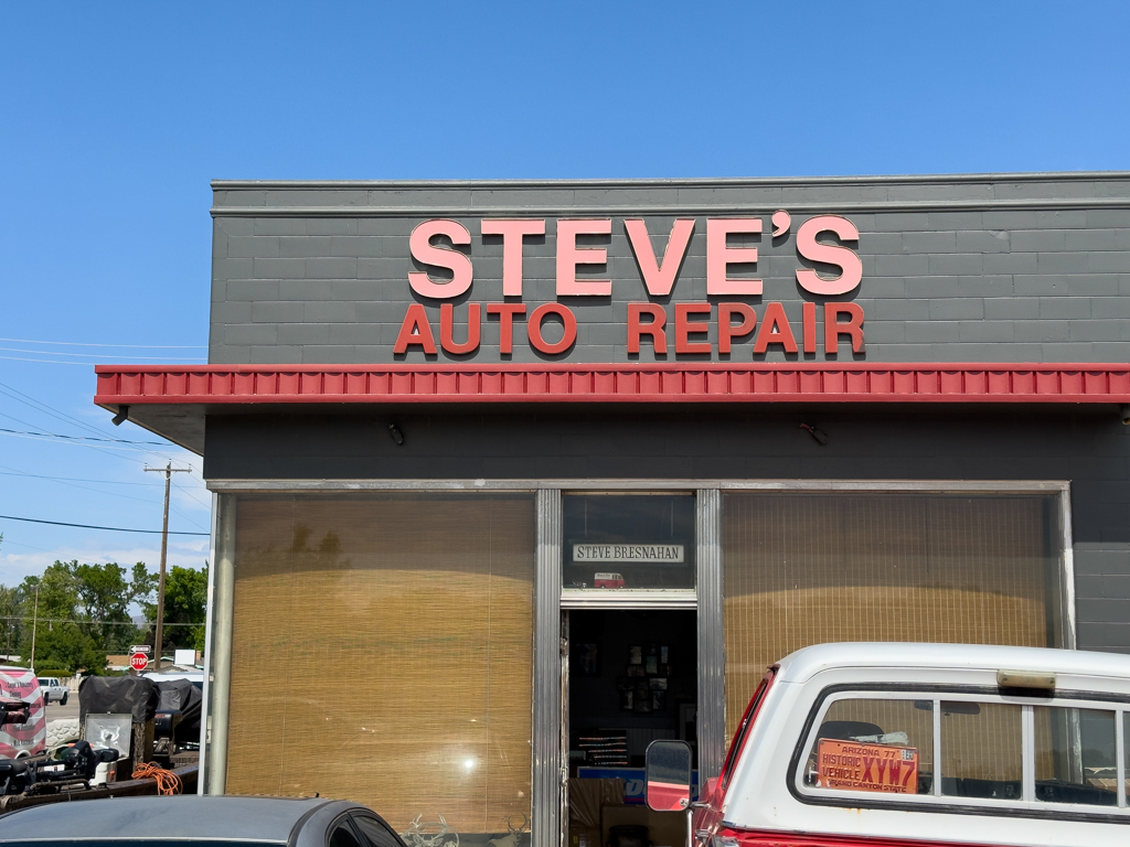 Steve's Auto Repair in Mountain View - unser Retter in der Not!