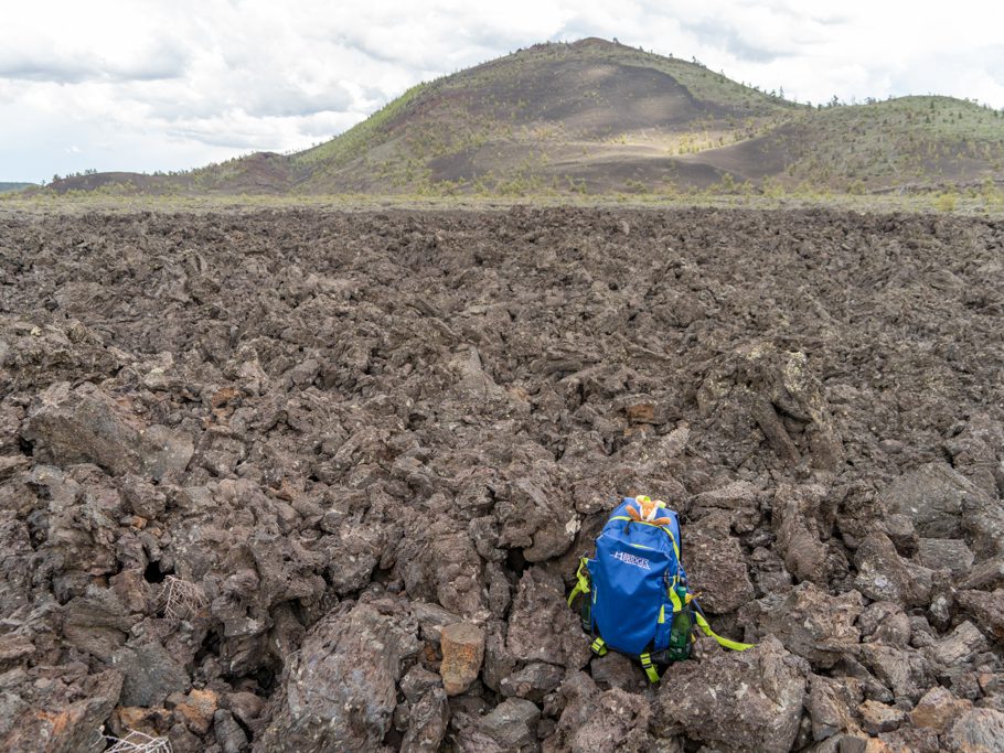 Mo im Craters of the Moon National Monument, Idaho