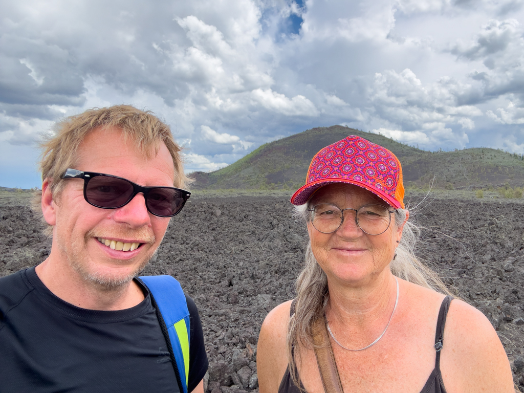 JoMa in Craters of the Moon National Monument, Idaho