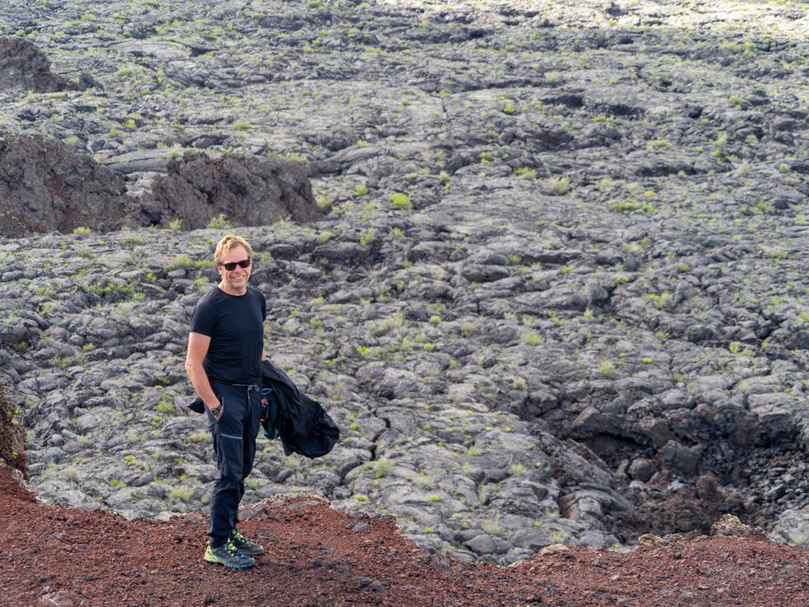 Jo bei den Craters of the Moon