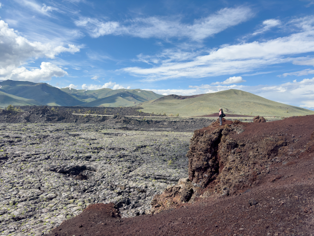 Ma bei den Craters of the Moon