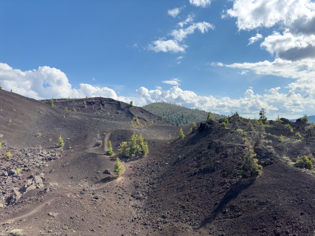 Wanderung auf die Krater