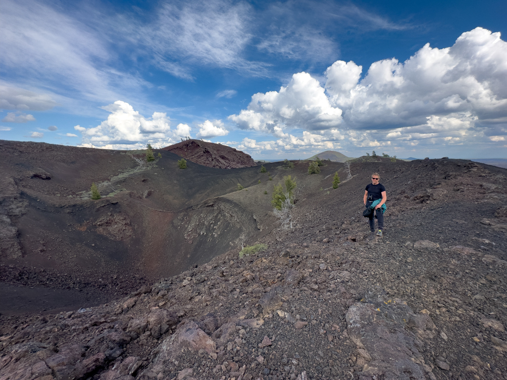 Wanderung auf die Krater