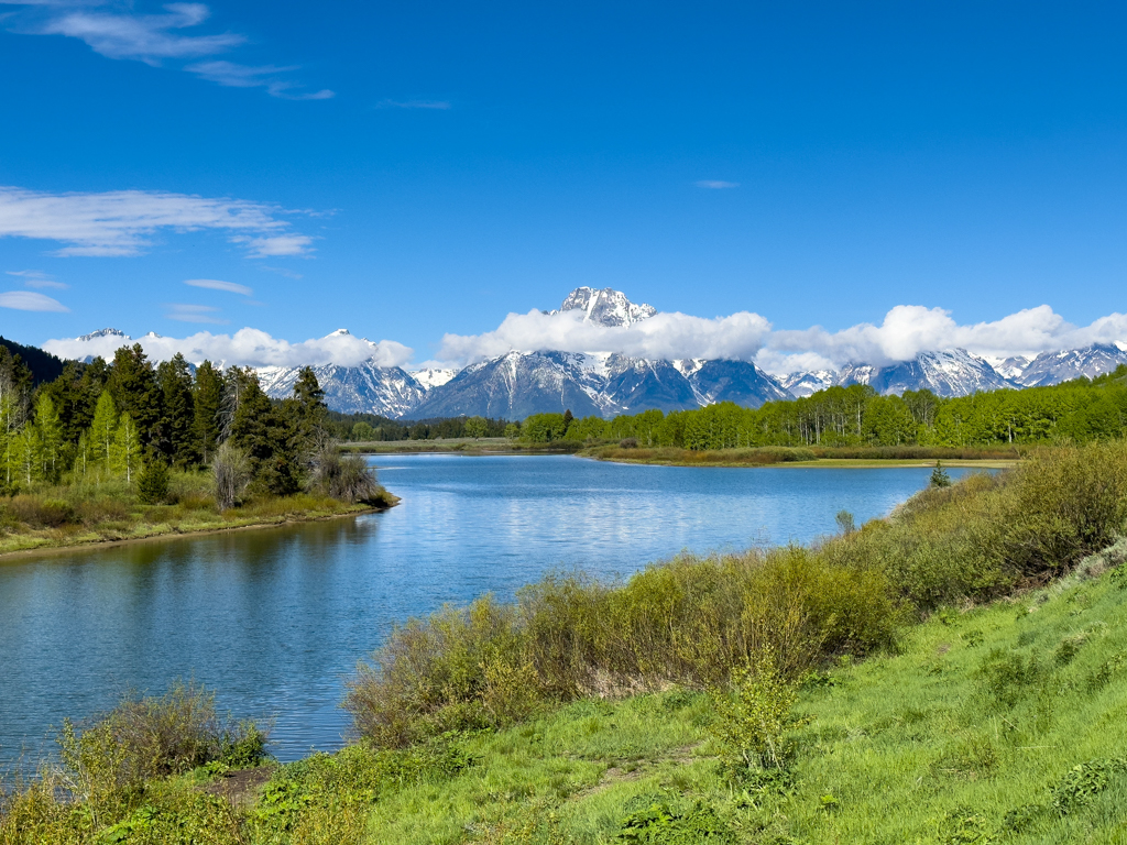 Oxbow Bend des Snake River im Grand Teton N.P.