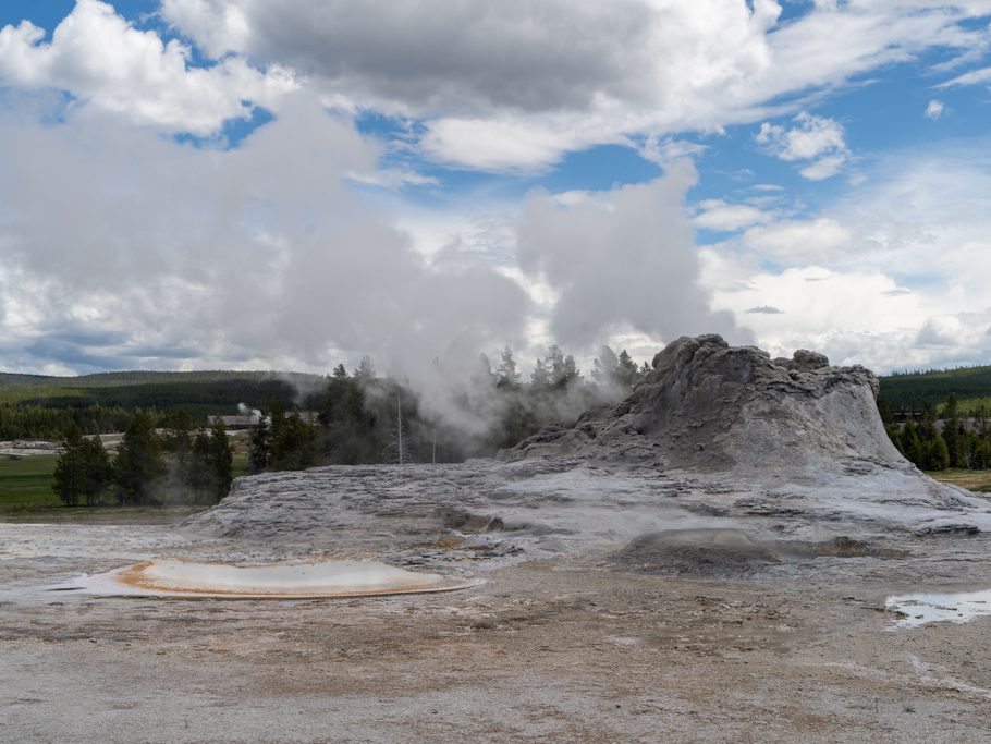 Alter Geysir beim Old Faithful