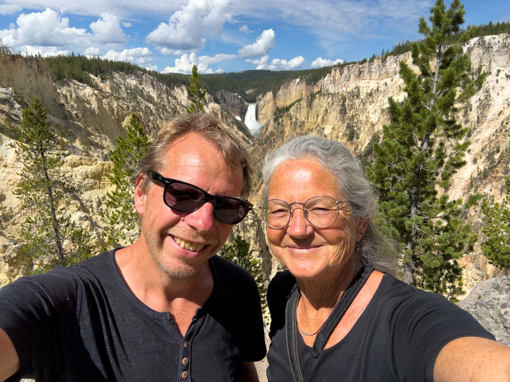 JoMa am Yellowstone River Canyon