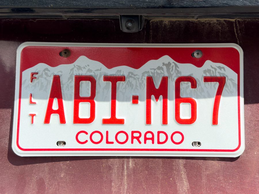 Nummernschild: Colorado