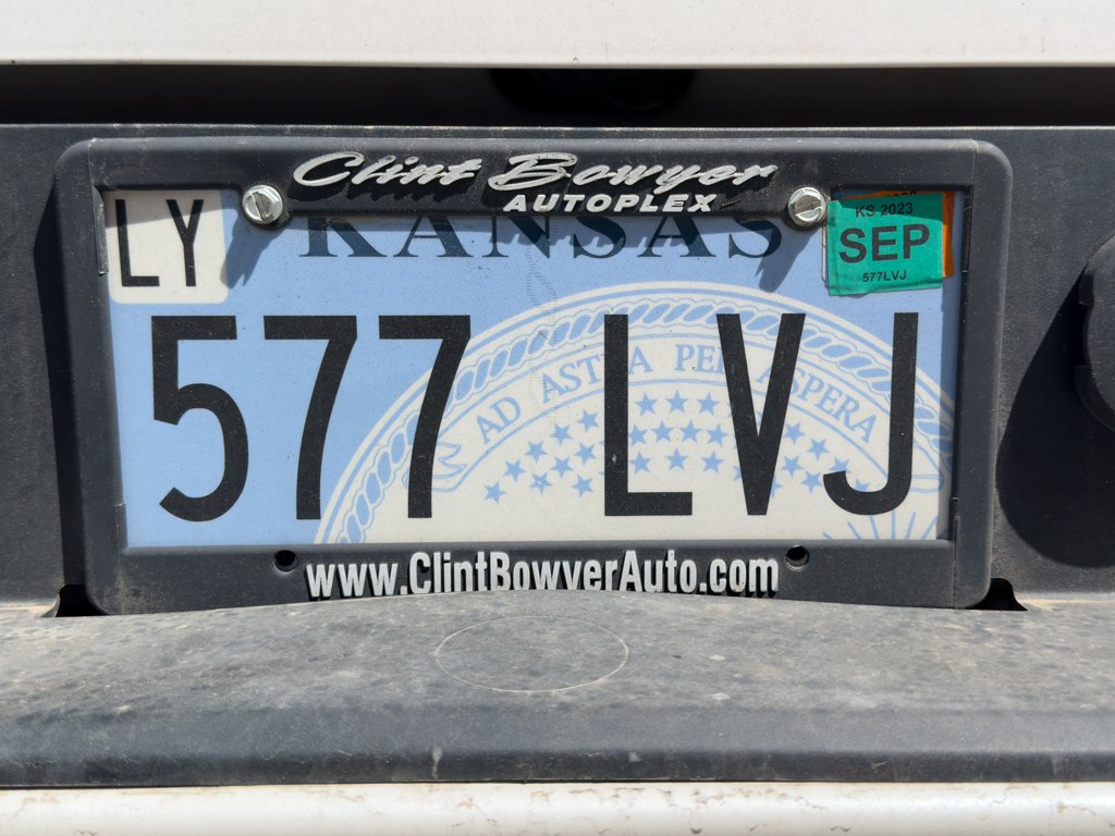 Nummernschild: Kansas