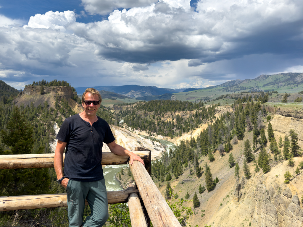 Jo am Yellowstone River