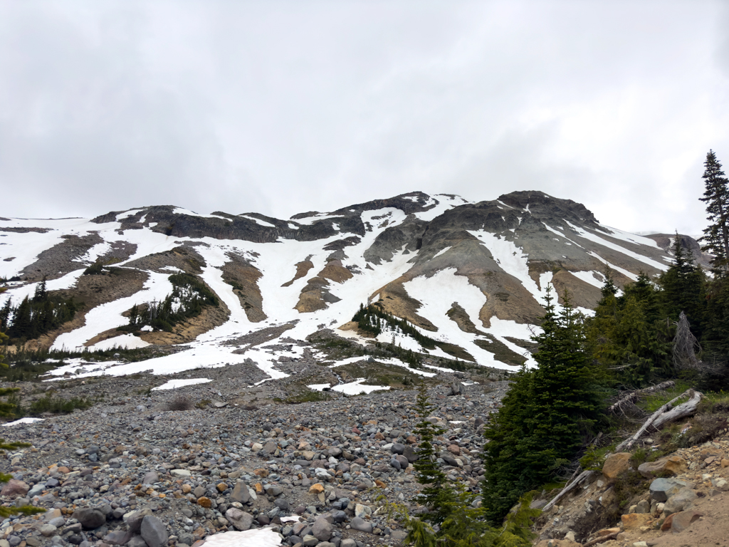 Ausblick vom Glacier Basin Camp