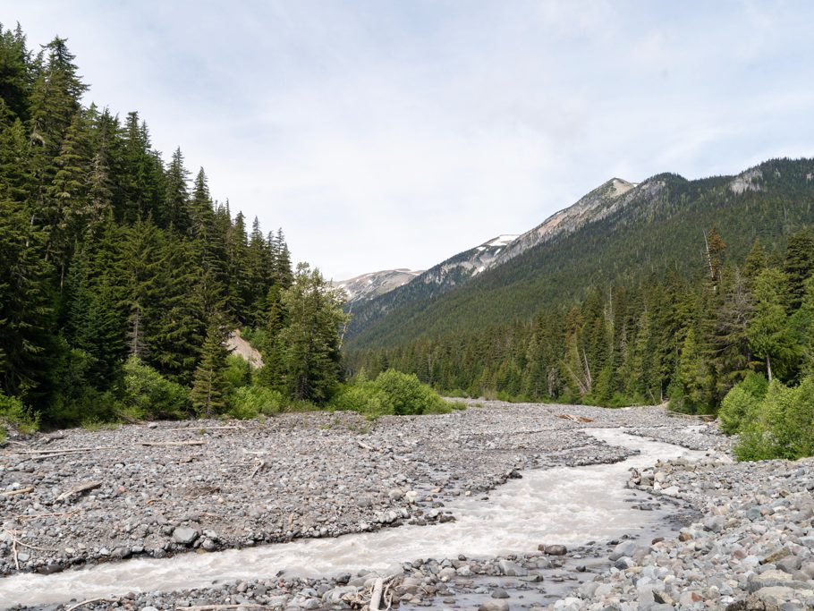 Ausblick vom Glacier Basin Trail