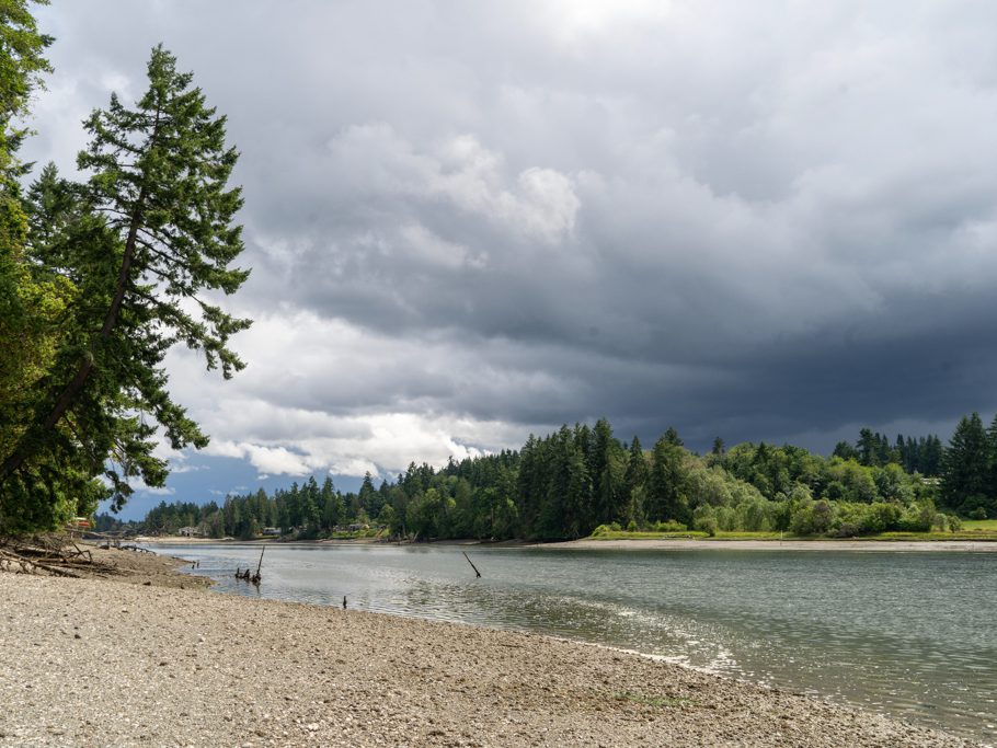 Das Gewitter kommt näher