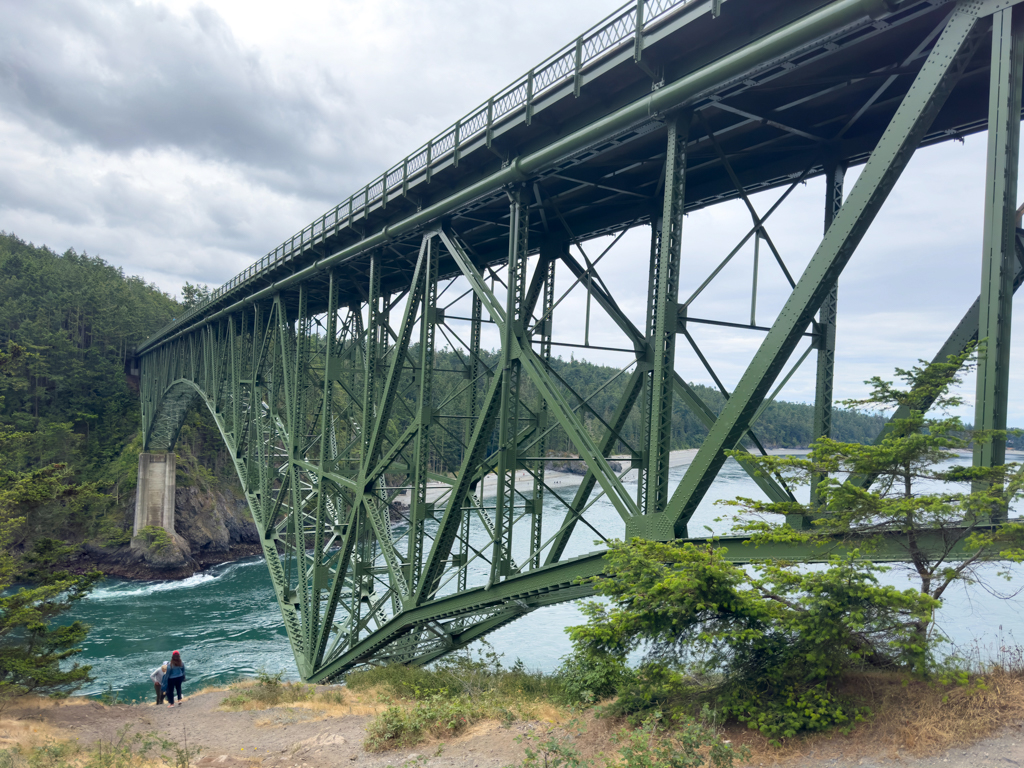 Brücke beim Deception Pass