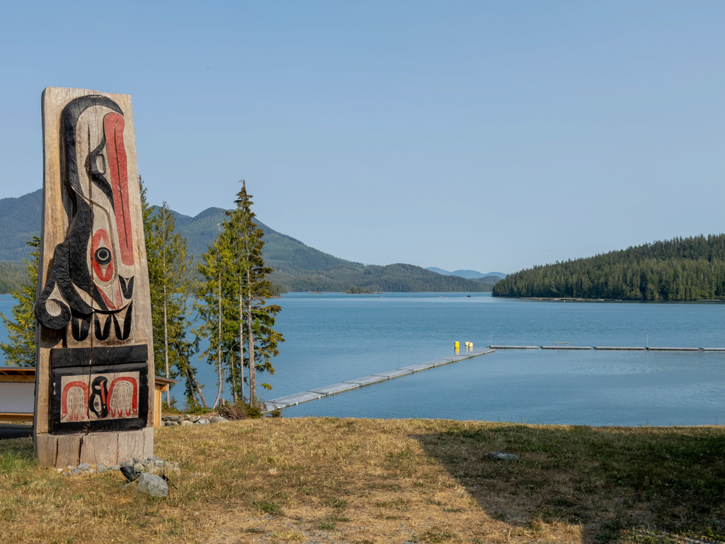 Secret Beach im Westen von Vancouver Island (nur durch 14 km Gravel Raod erreichbar)