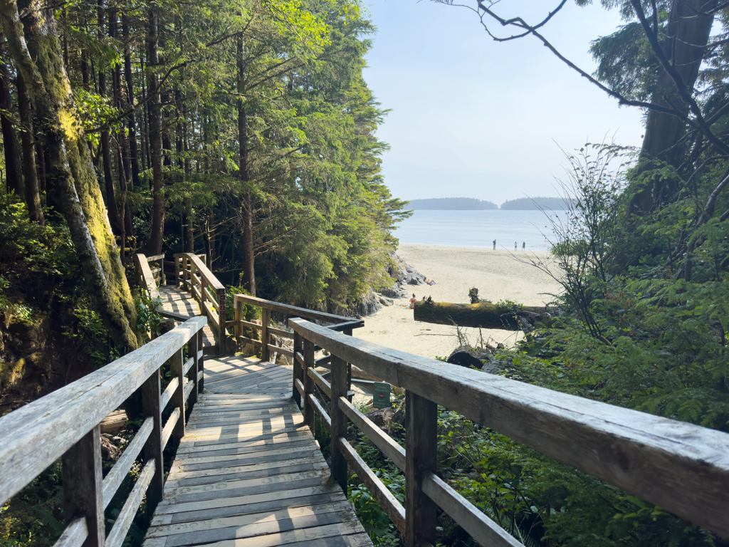 Badestrand bei Tofino