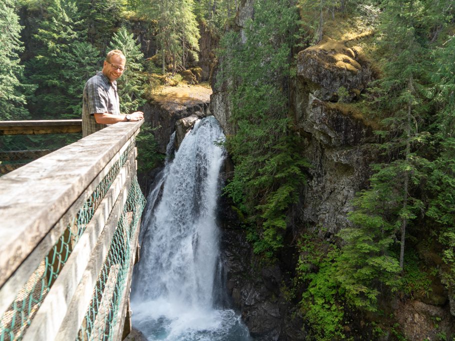 Jo bei den Lady Falls