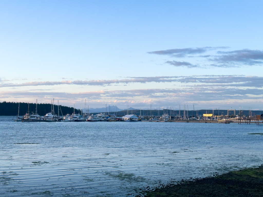 Abendstimmung in Port McNeill