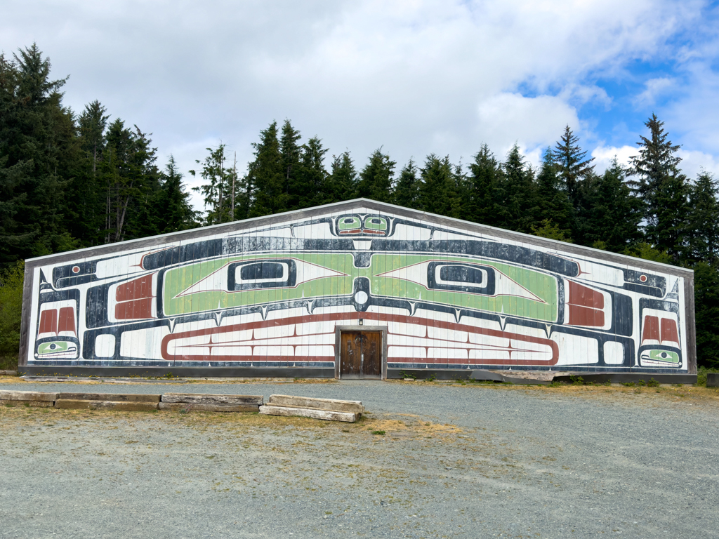 Big House of 'Namgis First Nation in Alert Bay