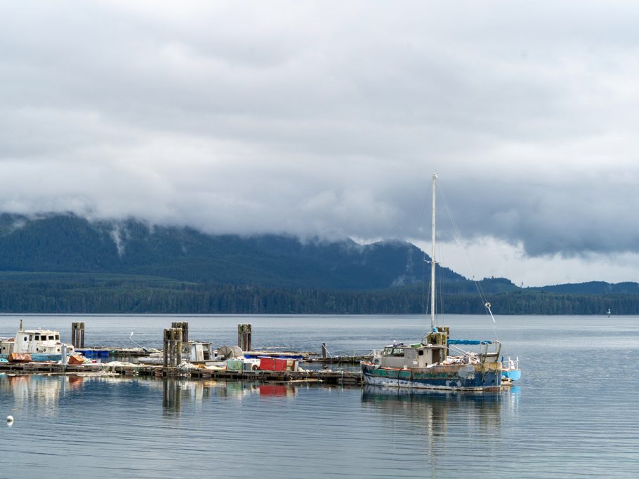 Im Hafen von Alert Bay