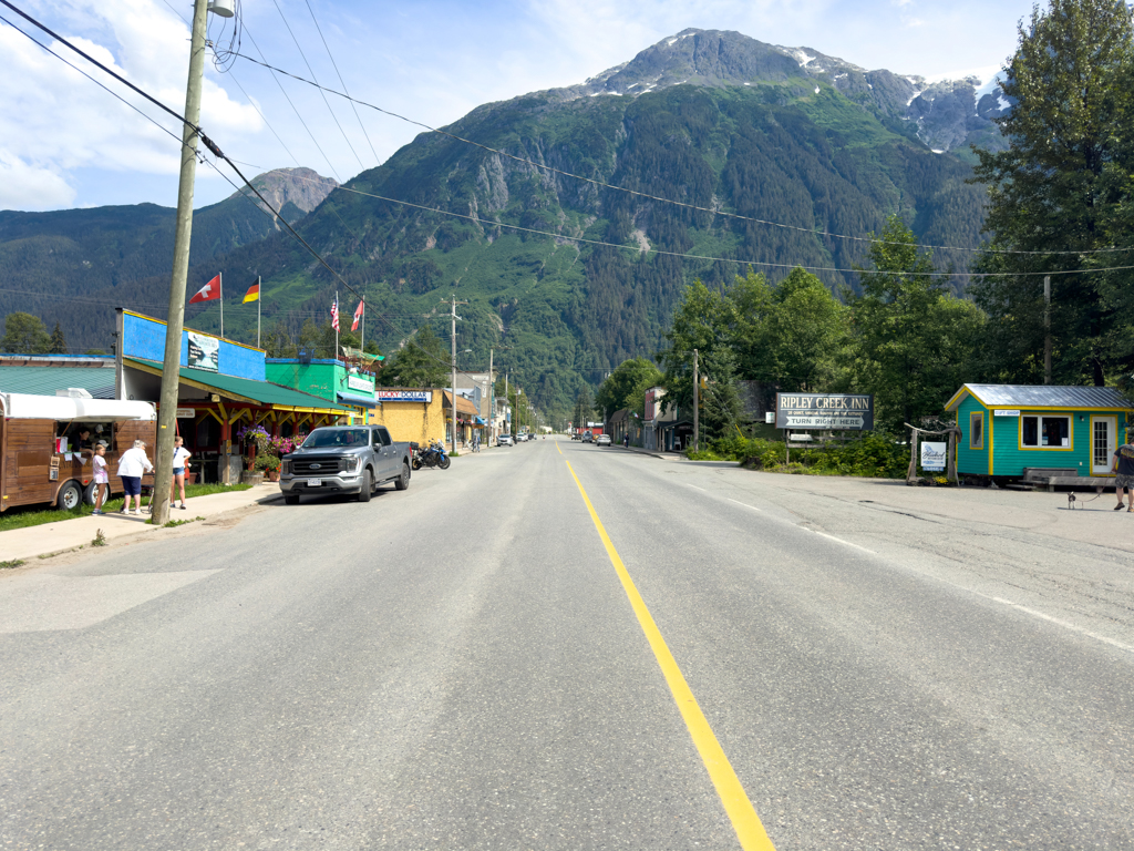 Hauptstrasse in Stewart