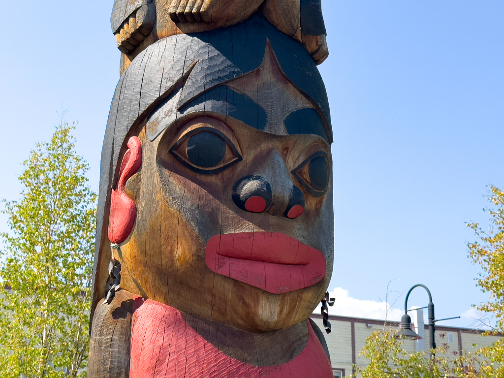 Detail: Healing Totem in Whitehorse