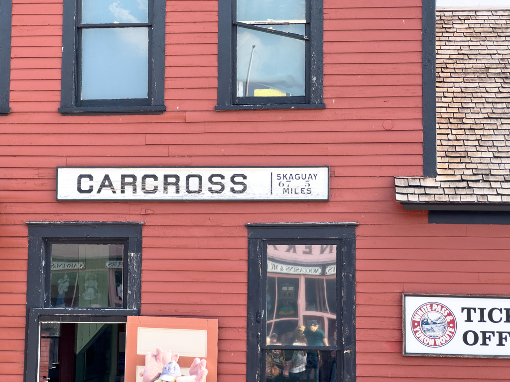 Bahnhof in Carcross