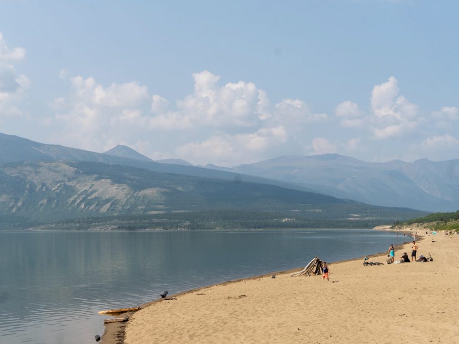 Badestrand von Carcross