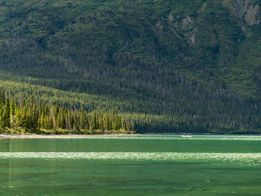 Kanuten auf dem Kathleen Lake