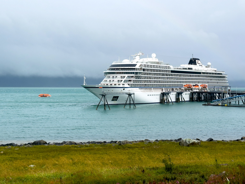 Kreuzfahrtschiff in Haines