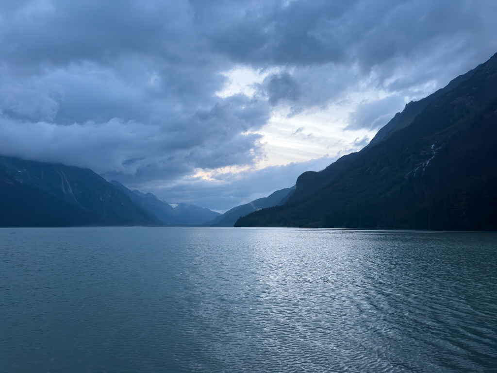 Abendstimmung am Chilkoot Lake