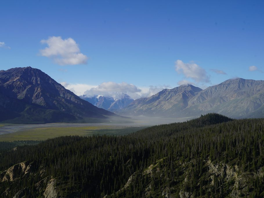 Aussicht von der Wanderung auf dem Sheep Creek Trail