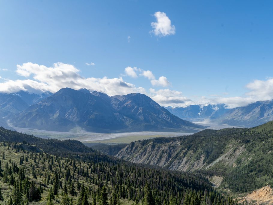 Aussicht von der Wanderung auf dem Sheep Creek Trail